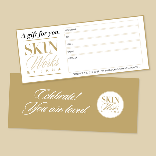 Skin Works Gift Certificate $50.00