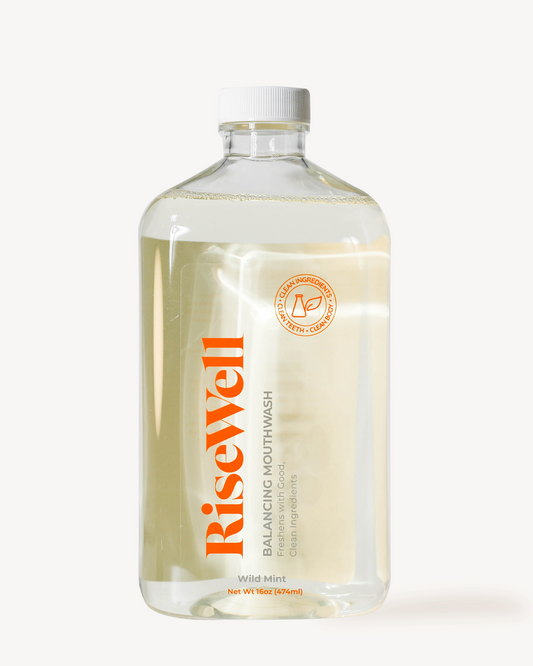 RiseWell Balancing Mouthwash · RiseWell · authorized retailer Skin Works by Jana