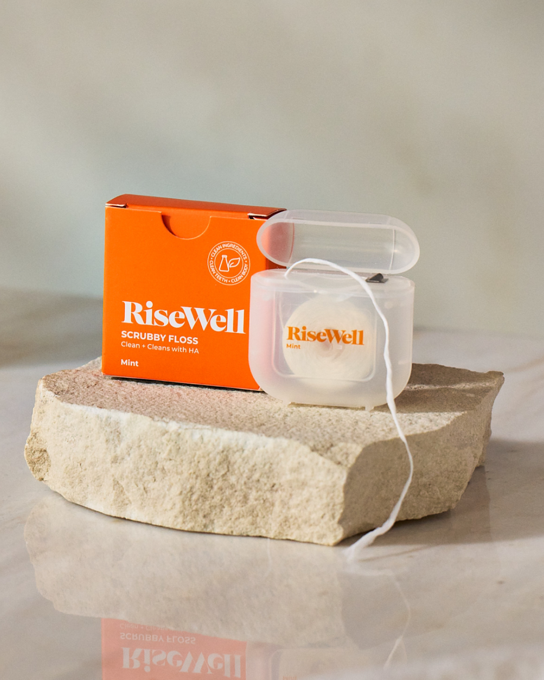 RiseWell Scrubby Floss · alternate view · RiseWell · Skin Works by Jana