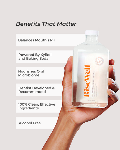 RiseWell Balancing Mouthwash · detail view · RiseWell · Skin Works by Jana