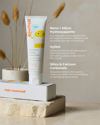 RiseWell Mineral Toothpaste PRO Cake Batter · detail view · RiseWell · Skin Works by Jana