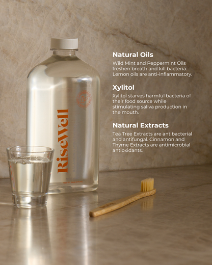 RiseWell Balancing Mouthwash · detail view · RiseWell · Skin Works by Jana